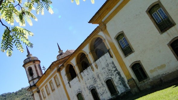 Lateral da Igreja de São Francisco de Assis