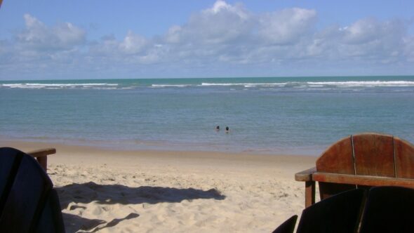 Praia em Arraial d'Ajuda