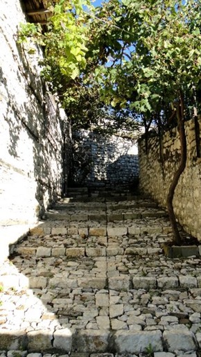 Ruas do Castelo de Berat