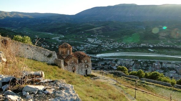 Igreja no Castelo de Berat