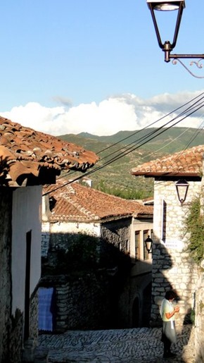 Ruas do Castelo de Berat