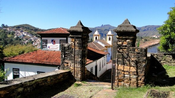 Portão da Igreja de São Francisco de Assis