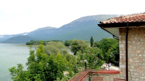 Vista do Lago Ohrid