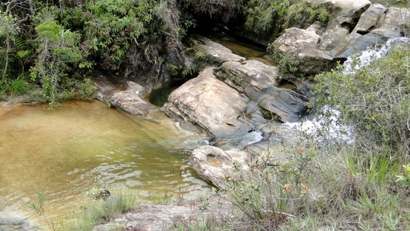 Cachoeira em Lavras Novas