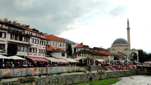Casas de Prizren e Mesquita Sinan Pasha