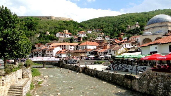 Rio Bistrica, em Prizren