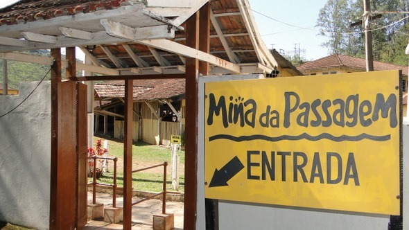 Mina da Passagem - Entrada