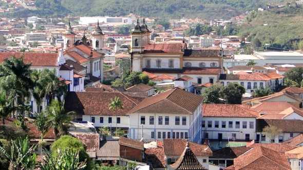 Vista da Basílica de São Pedro dos Clérigos