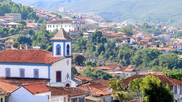 Vista da Basílica de São Pedro dos Clérigos