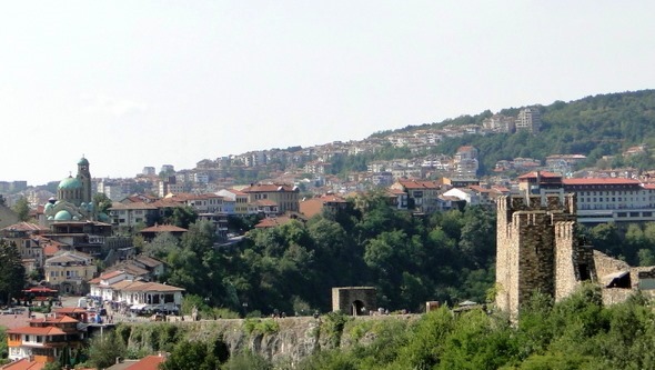 Vista da Fortaleza Tsarevets