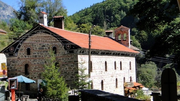 Casa onde é feito o donut búlgaro