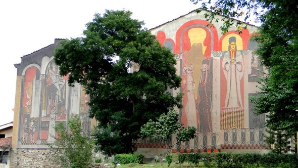 Mural em Plovdiv