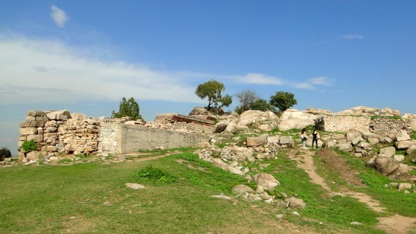 Ruínas em Nebet Tepe