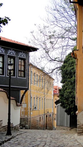 Rua da Antiga Plovdiv