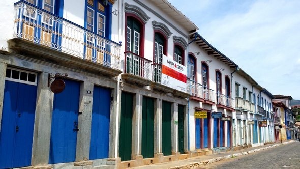 Rua Direita em Mariana