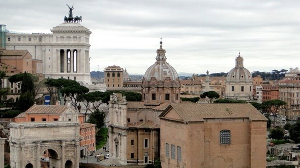 Vista do Foro Romano