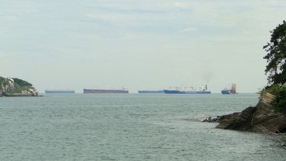 Cidade do Panamá - Vista da Isla Flamenco