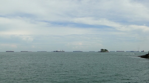 Cidade do Panamá - Vista da Isla Flamenco