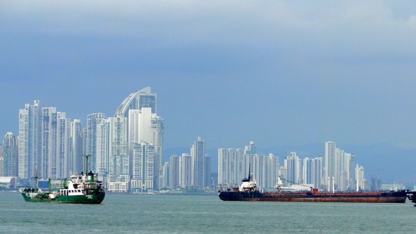 Cidade do Panamá - Vista da Isla Flamenco