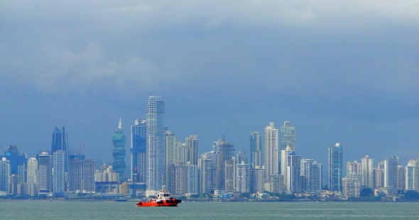 Cidade do Panamá - Vista da Isla Flamenco
