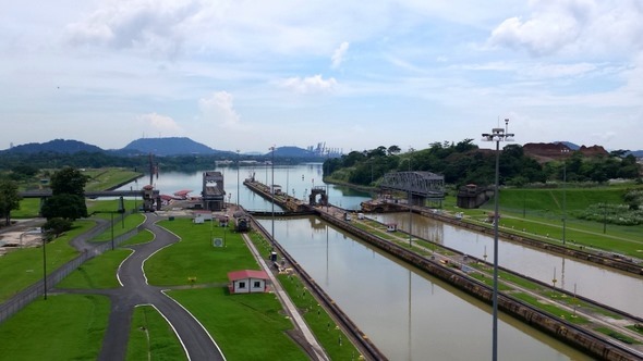 Canal do Panamá - Eclusa de Miraflores