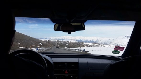Táxi compartilhado na Armênia