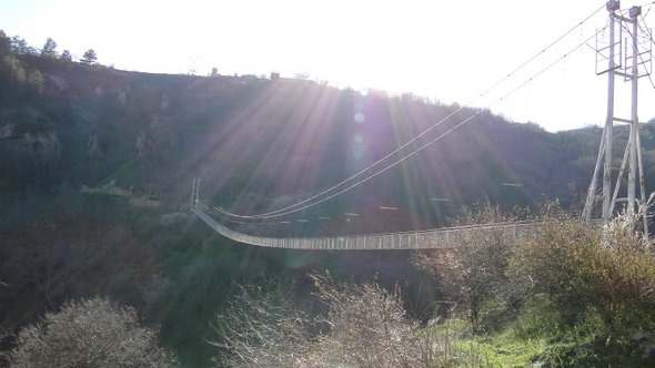 Khndzoresk- Ponte Suspensa/Swinging Bridge 