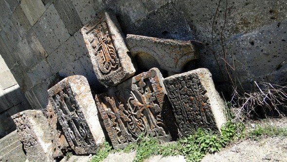 Cruzes no Mosteiro de Tatev