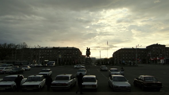 Amanhecer em Yerevan