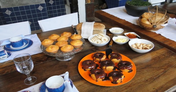 Hospedagem Santo Antônio - Lanche da tarde