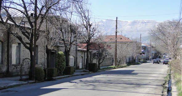 Casas de pedras em Goris