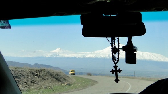 Caminho para Garni-Geghard