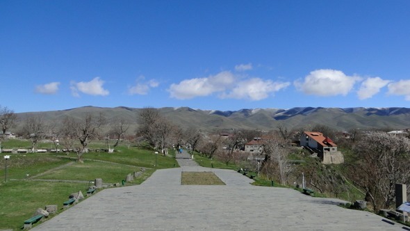 Vista do Templo de Garni