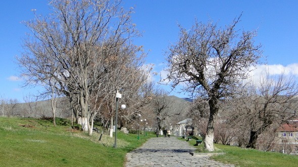 Entrada do Templo de Garni