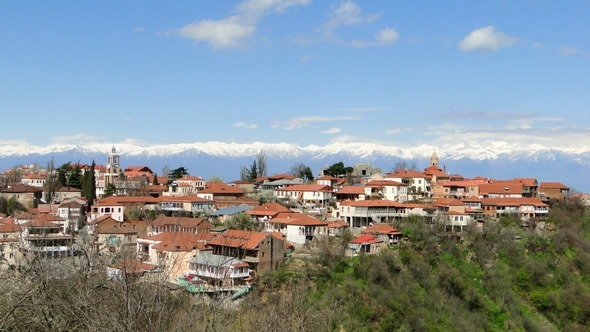 Vista de Sighnaghi