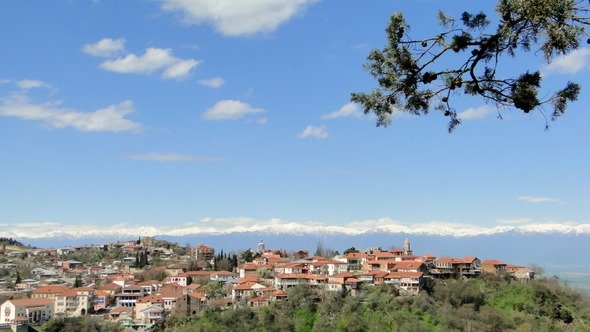 Vista de Sighnaghi