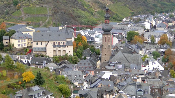 Vista de Cochem a partir do Castelo