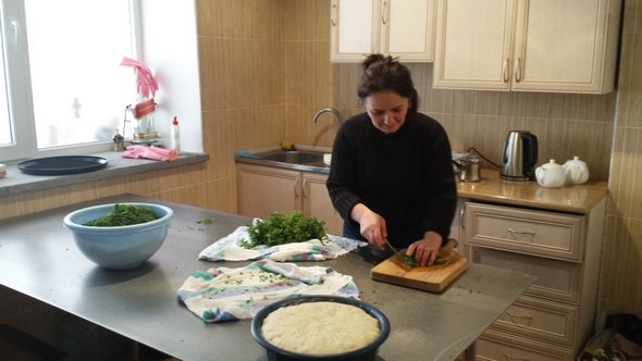 Preparando zhengyalov hats