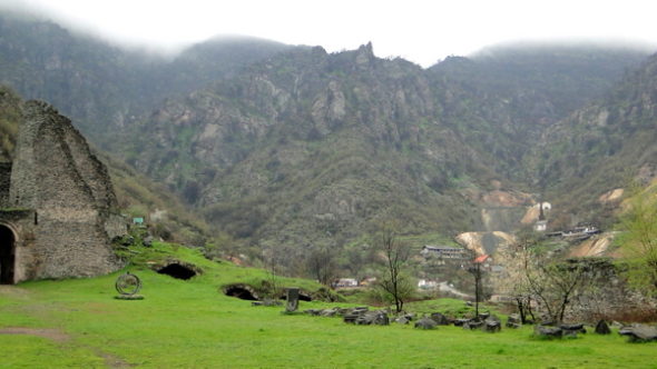 Vista do Mosteiro de Akhtala