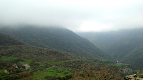 Vista do Mosteiro de Haghpat